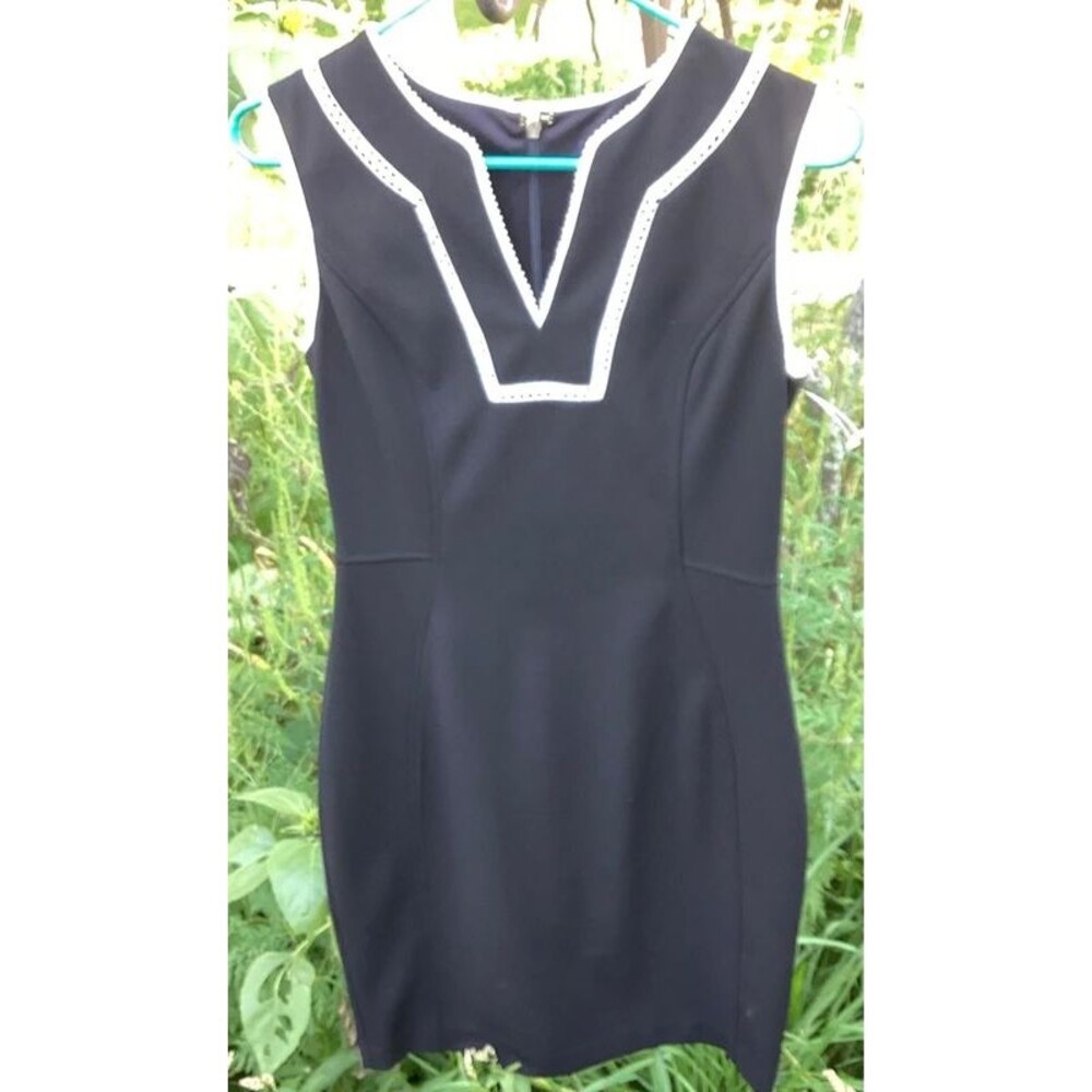 Tommy Hilfiger Little Black Dress Knee Length Simple & Elegant Size 4